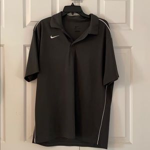 Men’s large Nike dri fit collared T-shirt